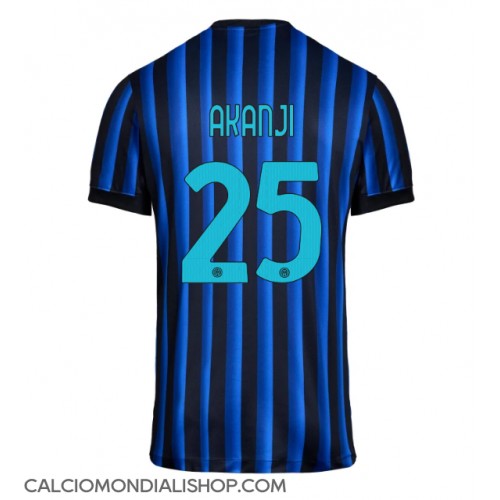 Maglie da calcio Inter Milan Manuel Akanji #25 Prima Maglia 2025-26 Manica Corta